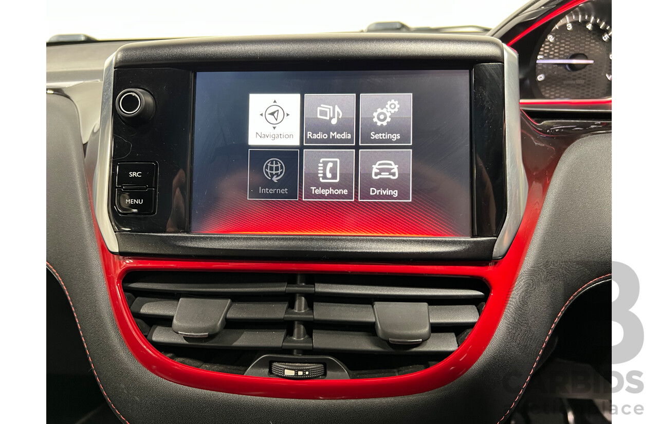 9/2014 Peugeot 208 GTi  3d Hatchback Red 1.6L Turbo