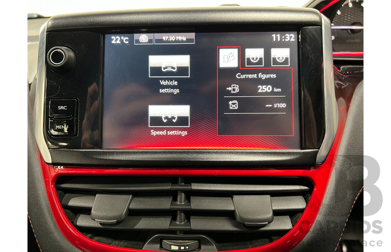 9/2014 Peugeot 208 GTi  3d Hatchback Red 1.6L Turbo