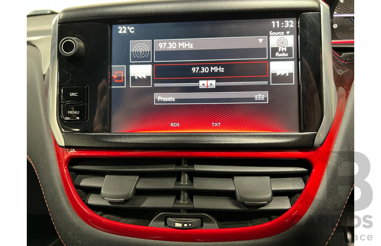 9/2014 Peugeot 208 GTi  3d Hatchback Red 1.6L Turbo