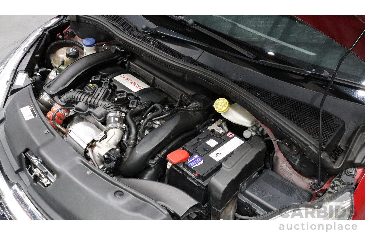 9/2014 Peugeot 208 GTi  3d Hatchback Red 1.6L Turbo
