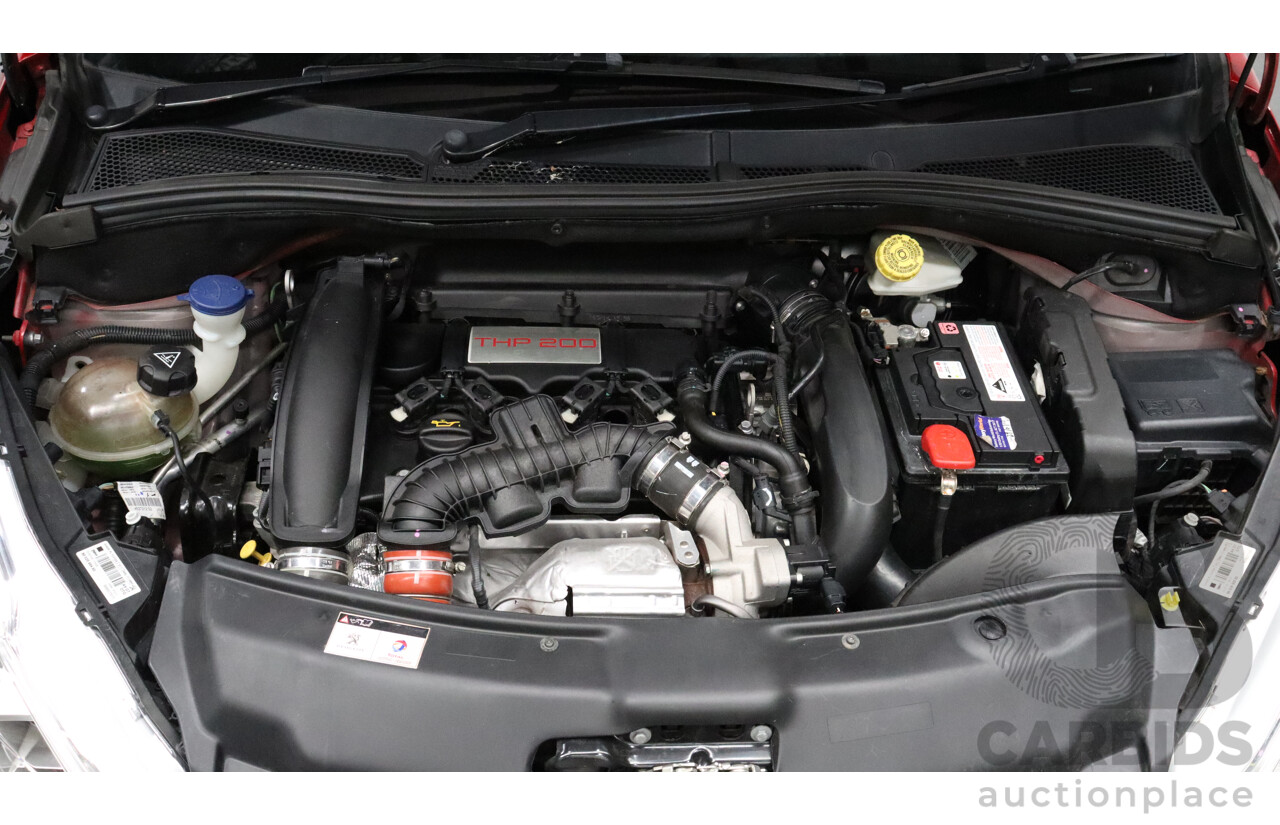 9/2014 Peugeot 208 GTi  3d Hatchback Red 1.6L Turbo