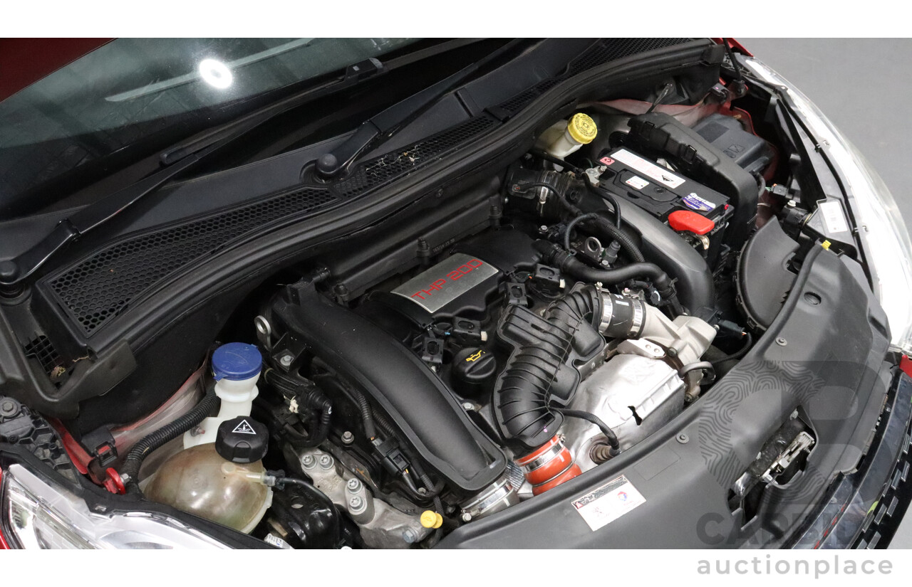 9/2014 Peugeot 208 GTi  3d Hatchback Red 1.6L Turbo