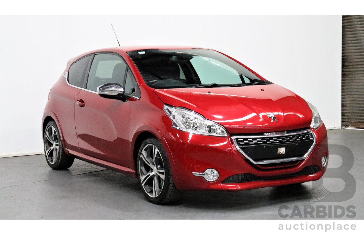 9/2014 Peugeot 208 GTi  3d Hatchback Red 1.6L Turbo