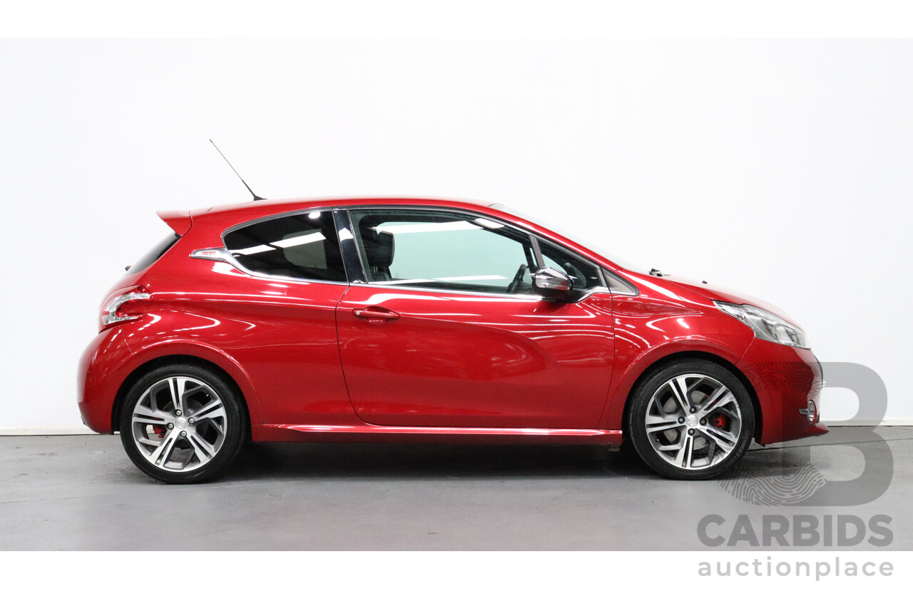 9/2014 Peugeot 208 GTi  3d Hatchback Red 1.6L Turbo