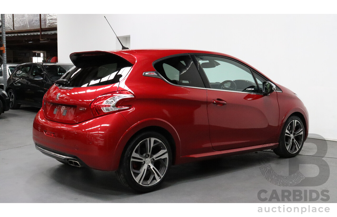 9/2014 Peugeot 208 GTi  3d Hatchback Red 1.6L Turbo