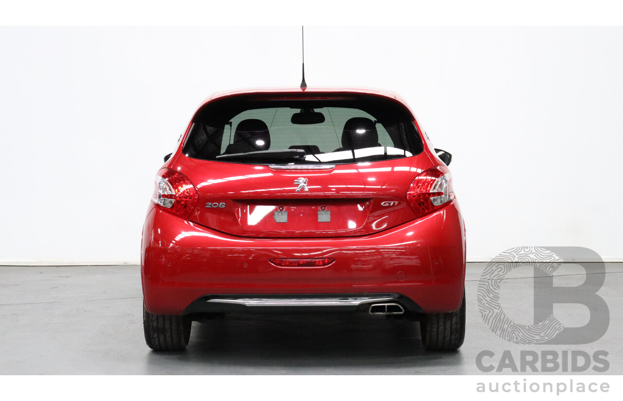 9/2014 Peugeot 208 GTi  3d Hatchback Red 1.6L Turbo