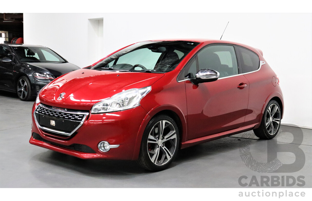 9/2014 Peugeot 208 GTi  3d Hatchback Red 1.6L Turbo