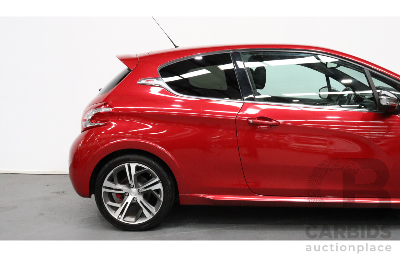9/2014 Peugeot 208 GTi  3d Hatchback Red 1.6L Turbo