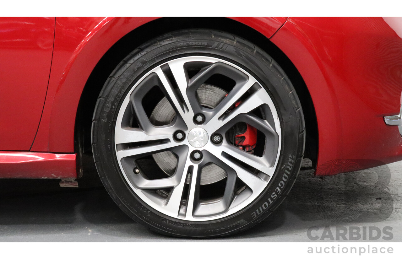 9/2014 Peugeot 208 GTi  3d Hatchback Red 1.6L Turbo