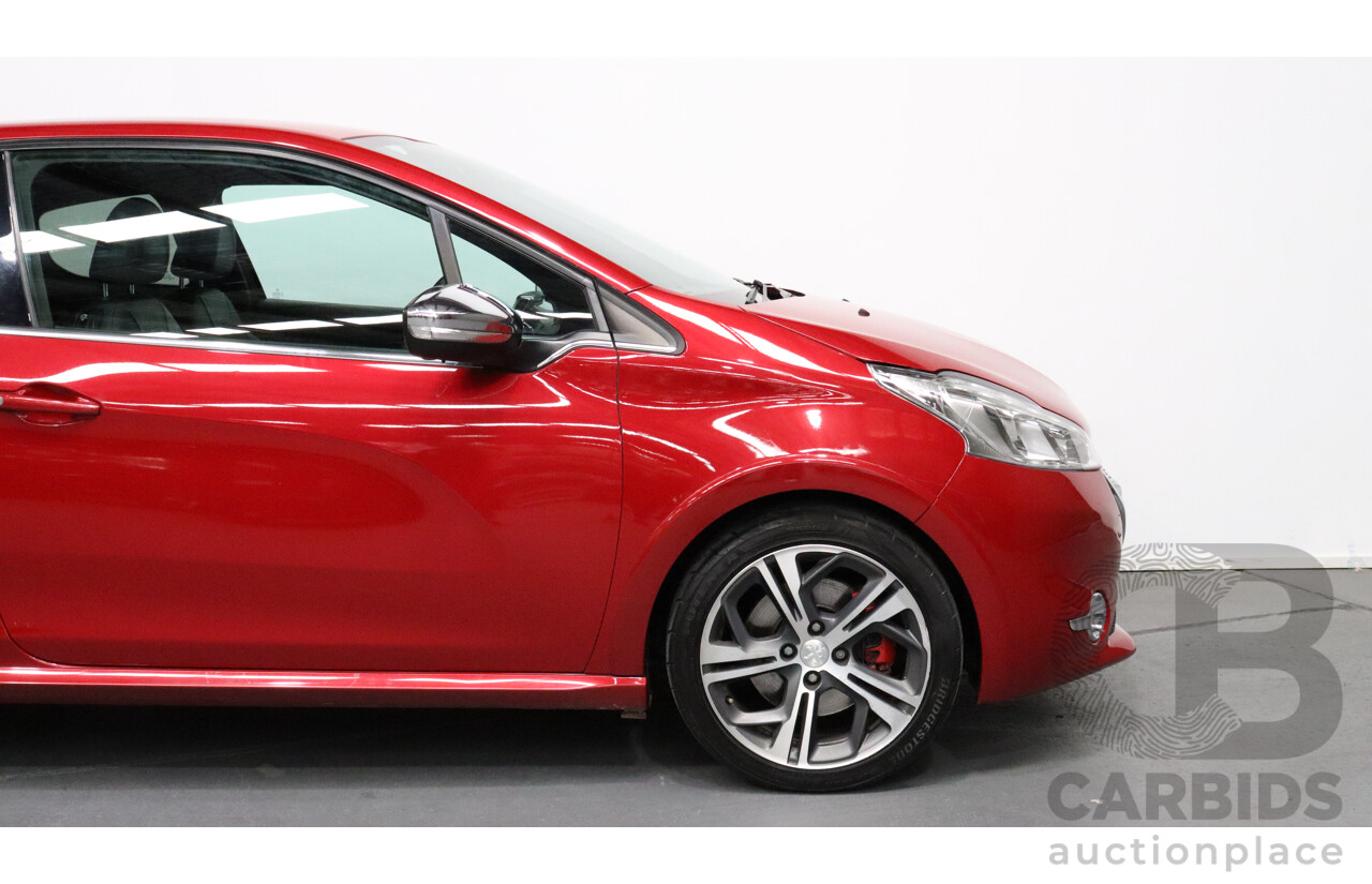 9/2014 Peugeot 208 GTi  3d Hatchback Red 1.6L Turbo