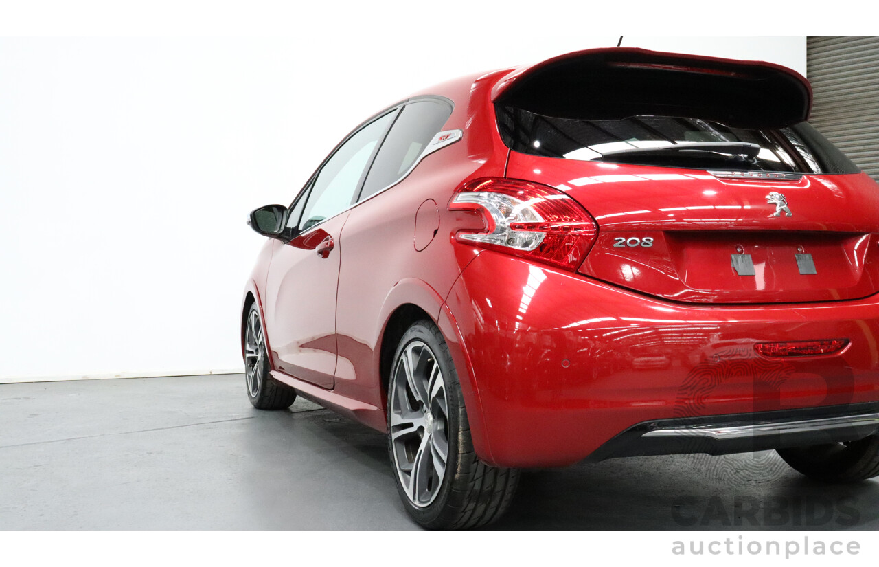 9/2014 Peugeot 208 GTi  3d Hatchback Red 1.6L Turbo