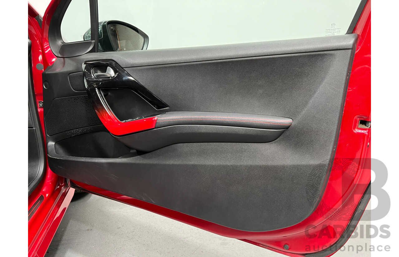 9/2014 Peugeot 208 GTi  3d Hatchback Red 1.6L Turbo