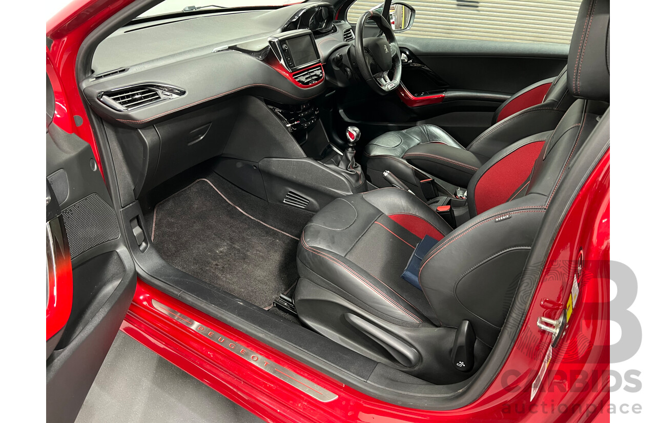 9/2014 Peugeot 208 GTi  3d Hatchback Red 1.6L Turbo