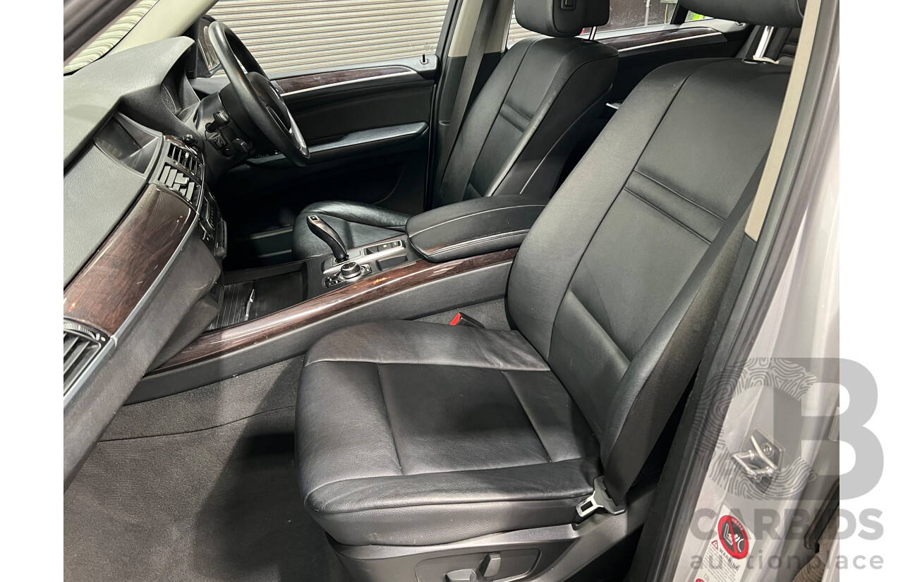 7/2010 Bmw X5 Xdrive 35i E70 MY10 4d Wagon Silver 3.0L Turbo