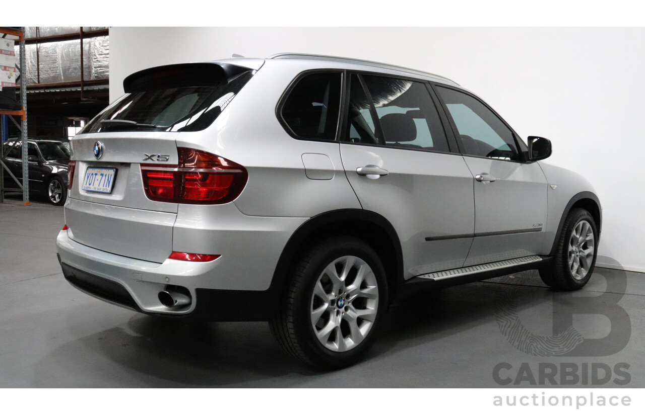 7/2010 Bmw X5 Xdrive 35i E70 MY10 4d Wagon Silver 3.0L Turbo