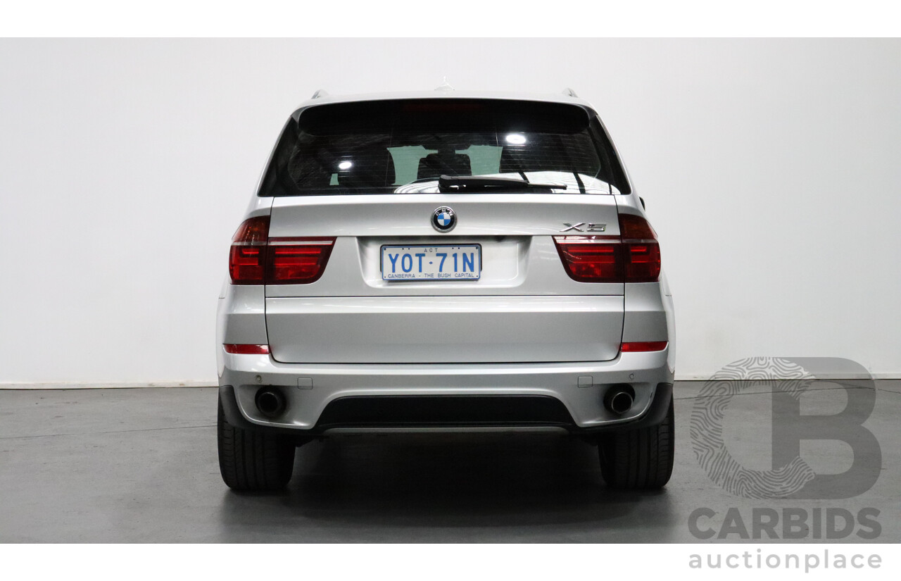 7/2010 Bmw X5 Xdrive 35i E70 MY10 4d Wagon Silver 3.0L Turbo