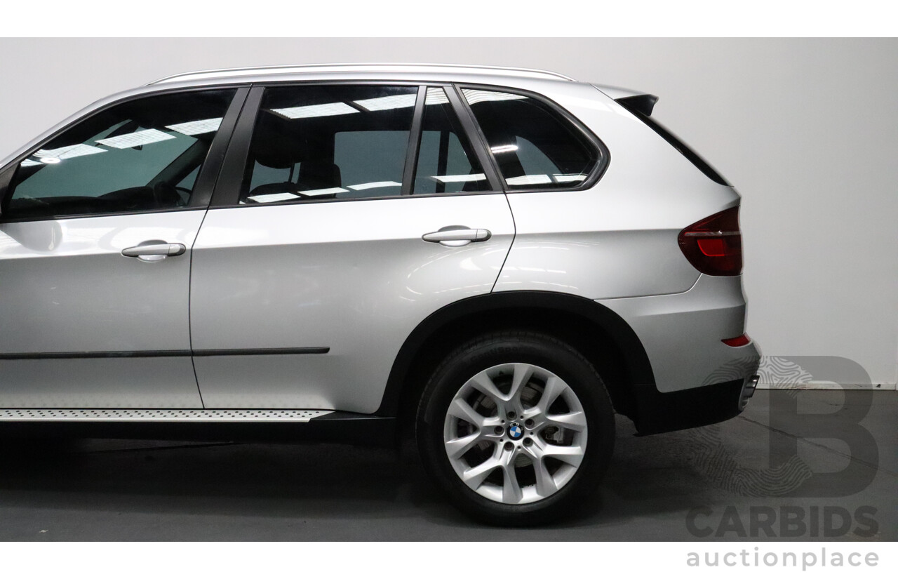 7/2010 Bmw X5 Xdrive 35i E70 MY10 4d Wagon Silver 3.0L Turbo