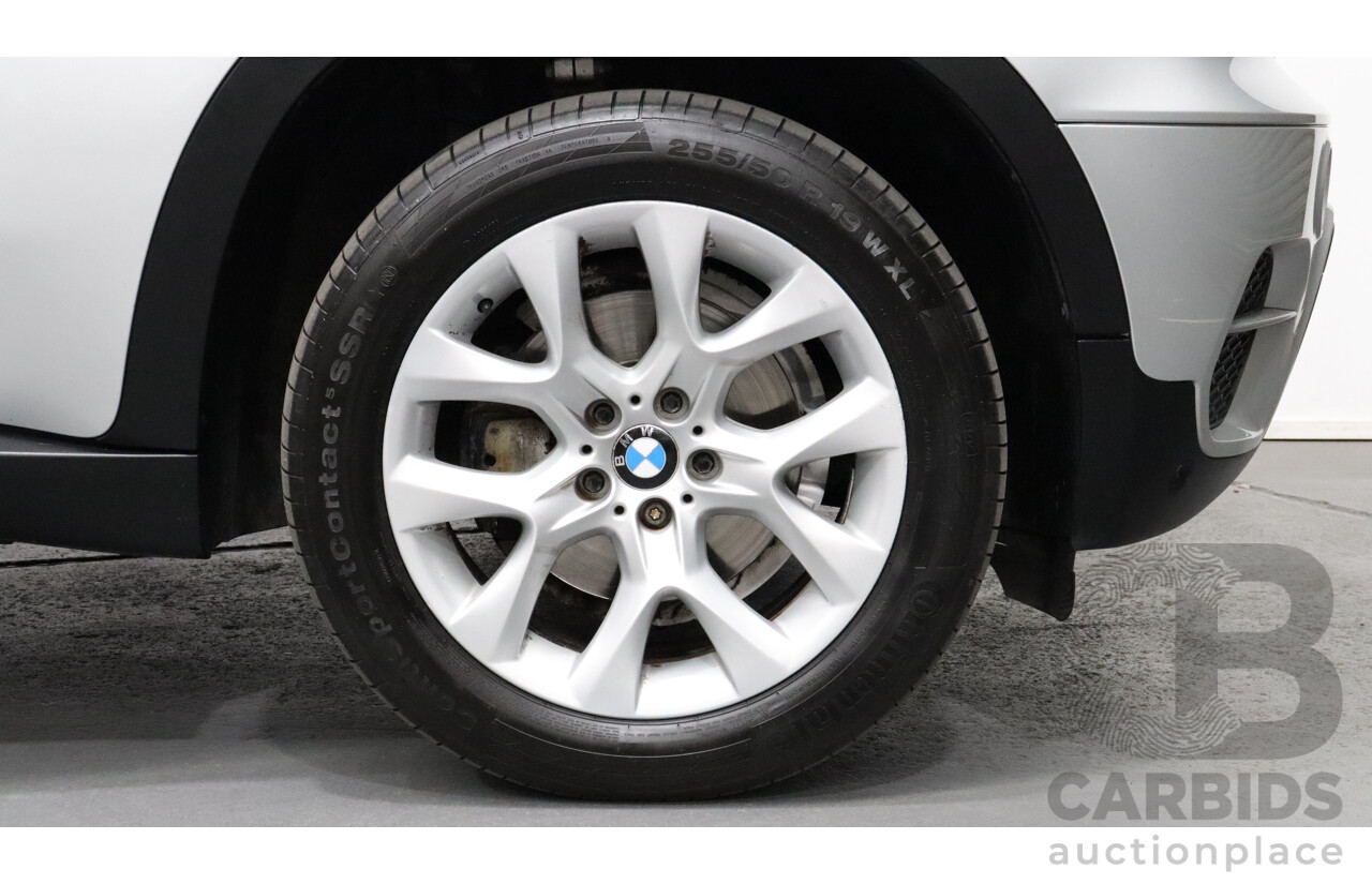 7/2010 Bmw X5 Xdrive 35i E70 MY10 4d Wagon Silver 3.0L Turbo