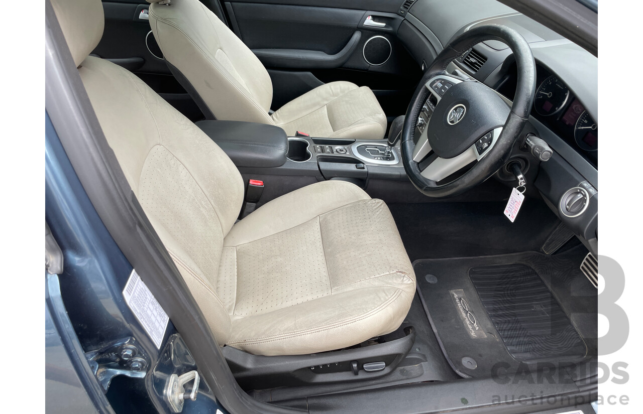 5/2008 Holden Calais V 60TH Anniversary VE MY09 4d Sedan Blue 3.6L