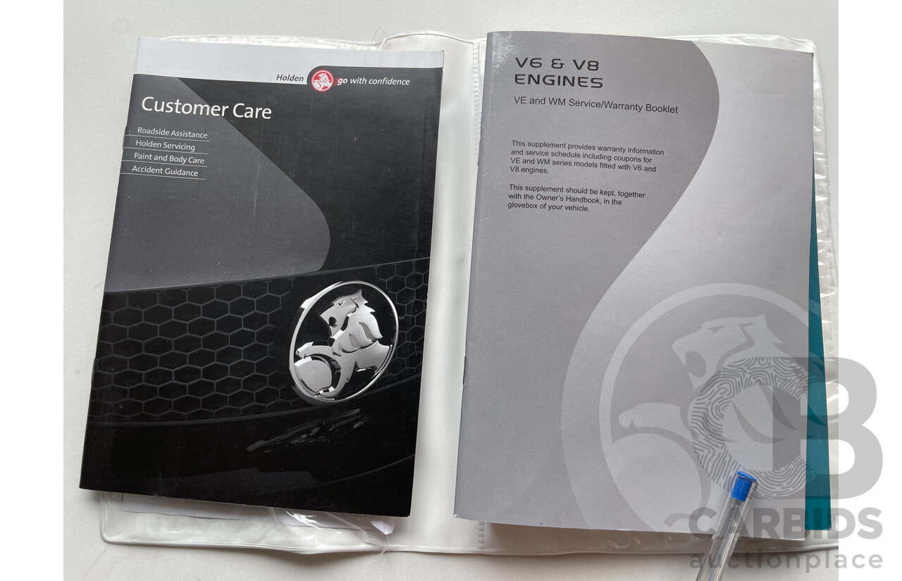 5/2008 Holden Calais V 60TH Anniversary VE MY09 4d Sedan Blue 3.6L