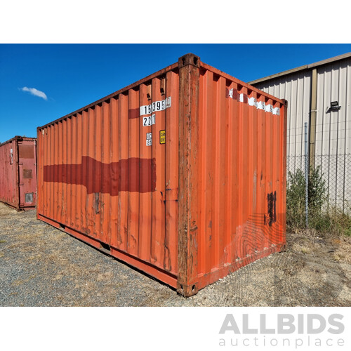 20ft Shipping Container - I.D 156395 0 22GI