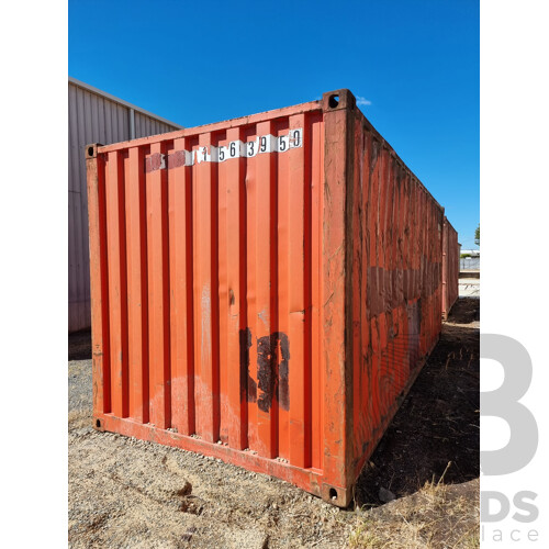 20ft Shipping Container - I.D 156395 0 22GI
