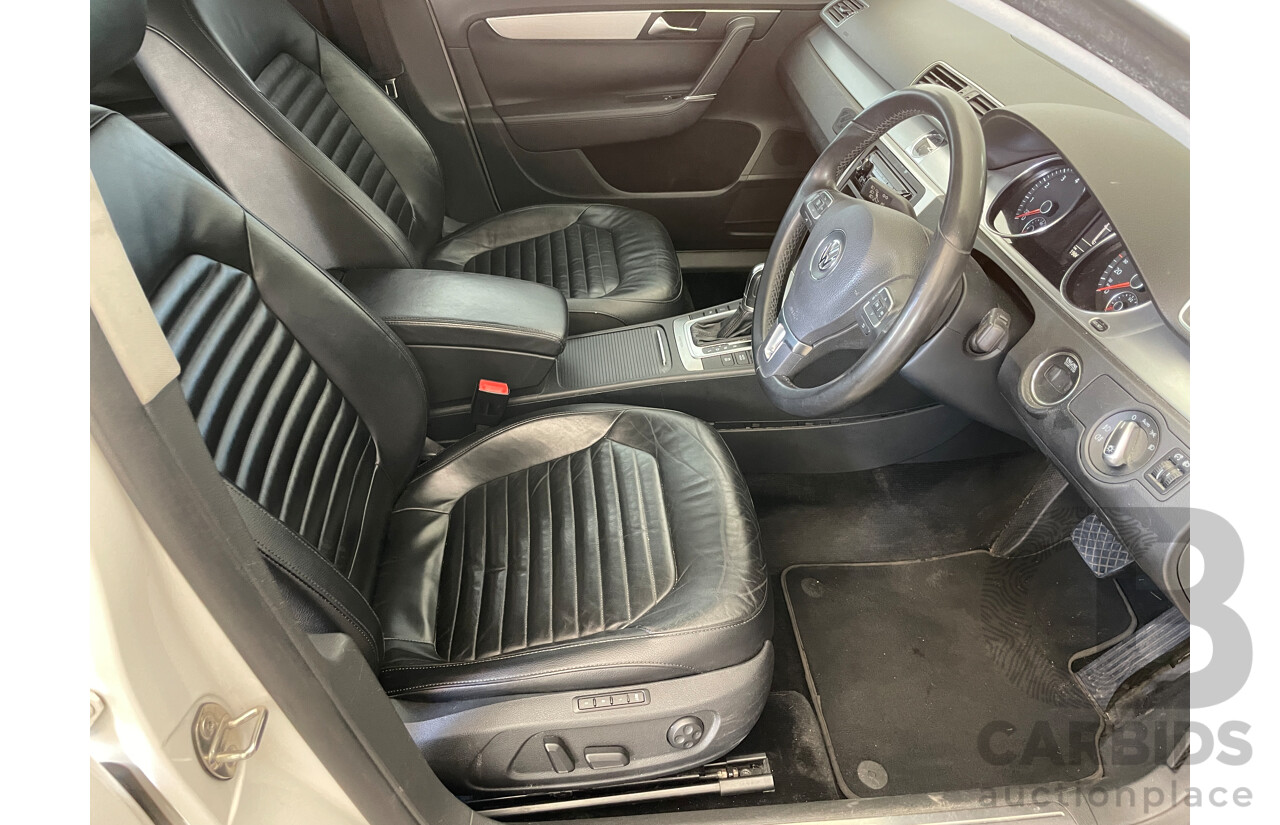 7/2011 Volkswagen Passat V6 FSI Highline 3C MY11 4d Wagon White 3.6L