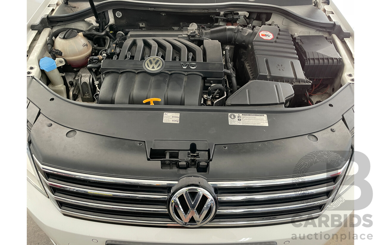 7/2011 Volkswagen Passat V6 FSI Highline 3C MY11 4d Wagon White 3.6L