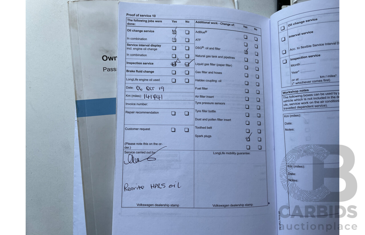 7/2011 Volkswagen Passat V6 FSI Highline 3C MY11 4d Wagon White 3.6L