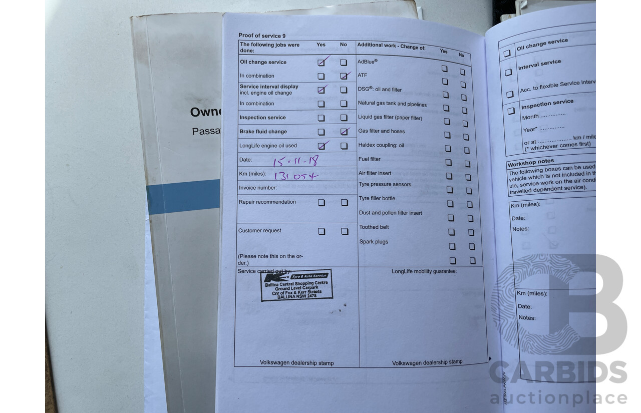 7/2011 Volkswagen Passat V6 FSI Highline 3C MY11 4d Wagon White 3.6L