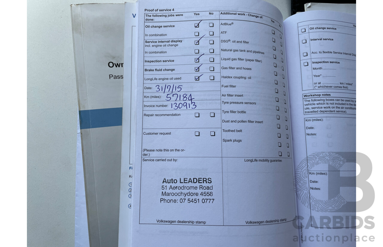 7/2011 Volkswagen Passat V6 FSI Highline 3C MY11 4d Wagon White 3.6L