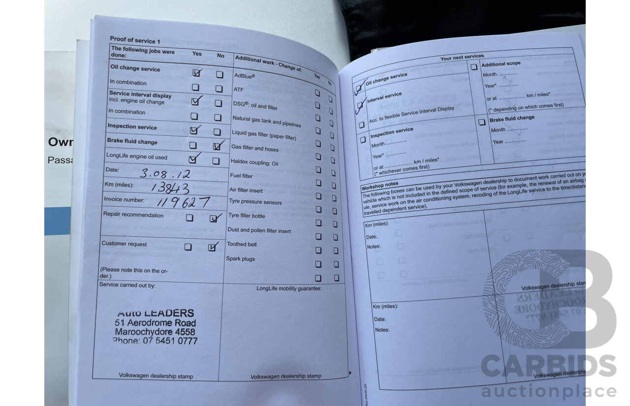 7/2011 Volkswagen Passat V6 FSI Highline 3C MY11 4d Wagon White 3.6L