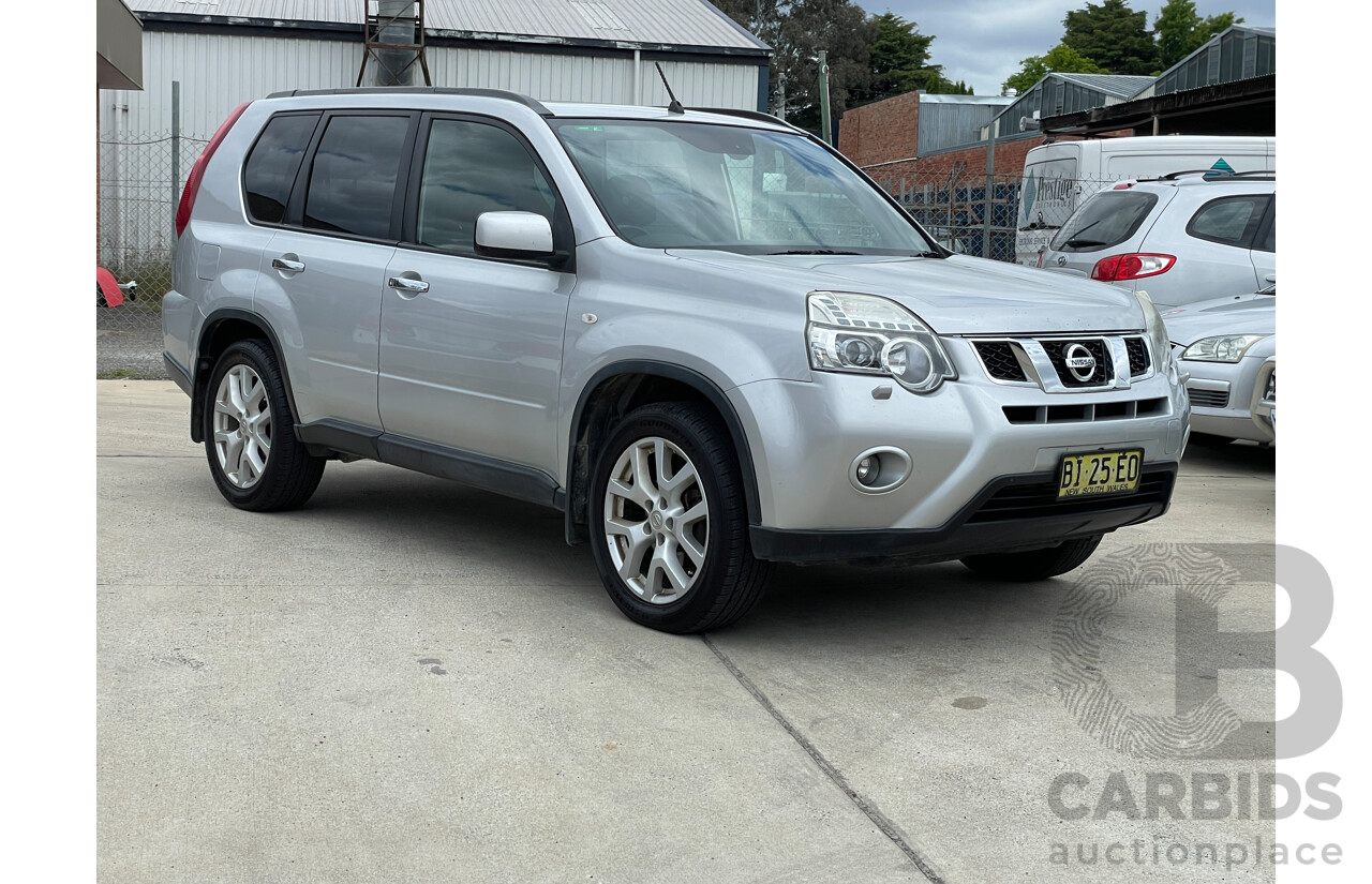 11/2010 Nissan X-Trail TL (4x4) T31 MY10 4d Wagon Silver 2.0L