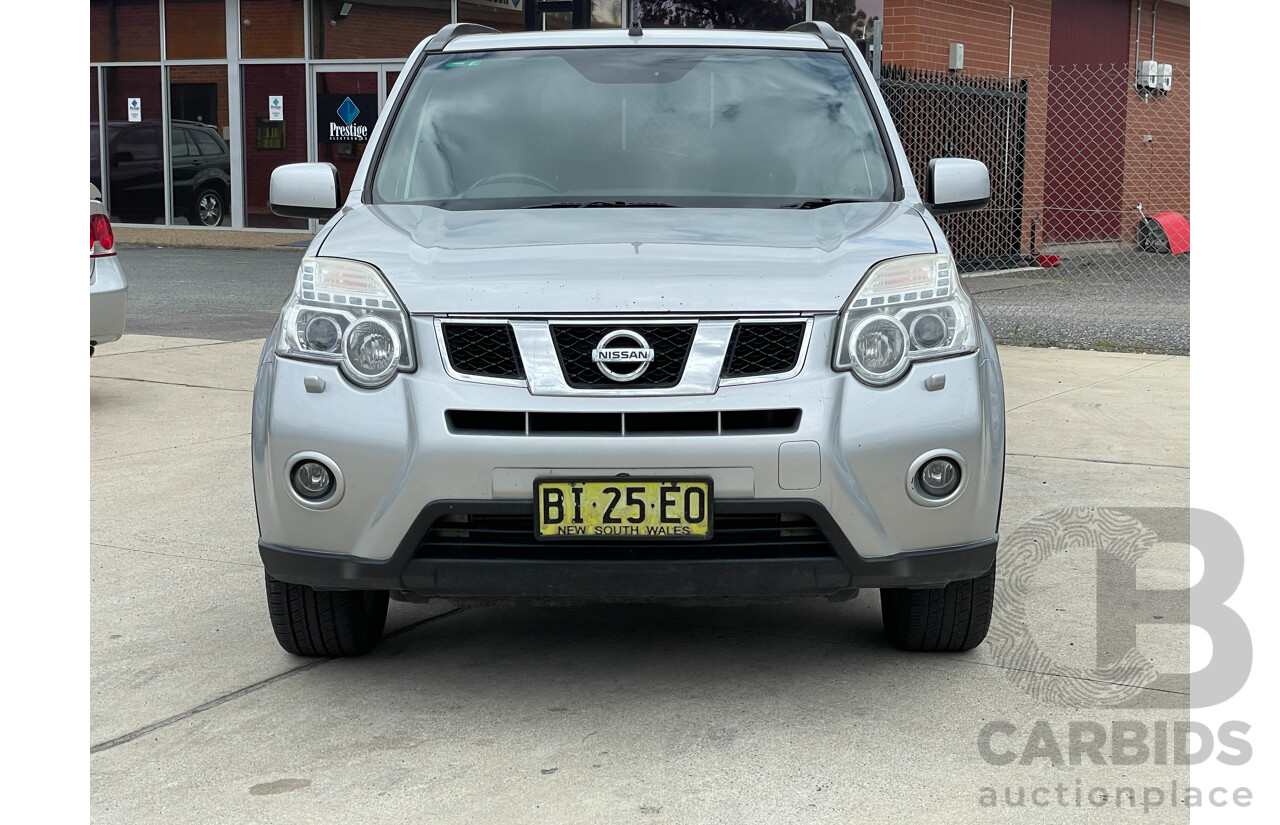 11/2010 Nissan X-Trail TL (4x4) T31 MY10 4d Wagon Silver 2.0L