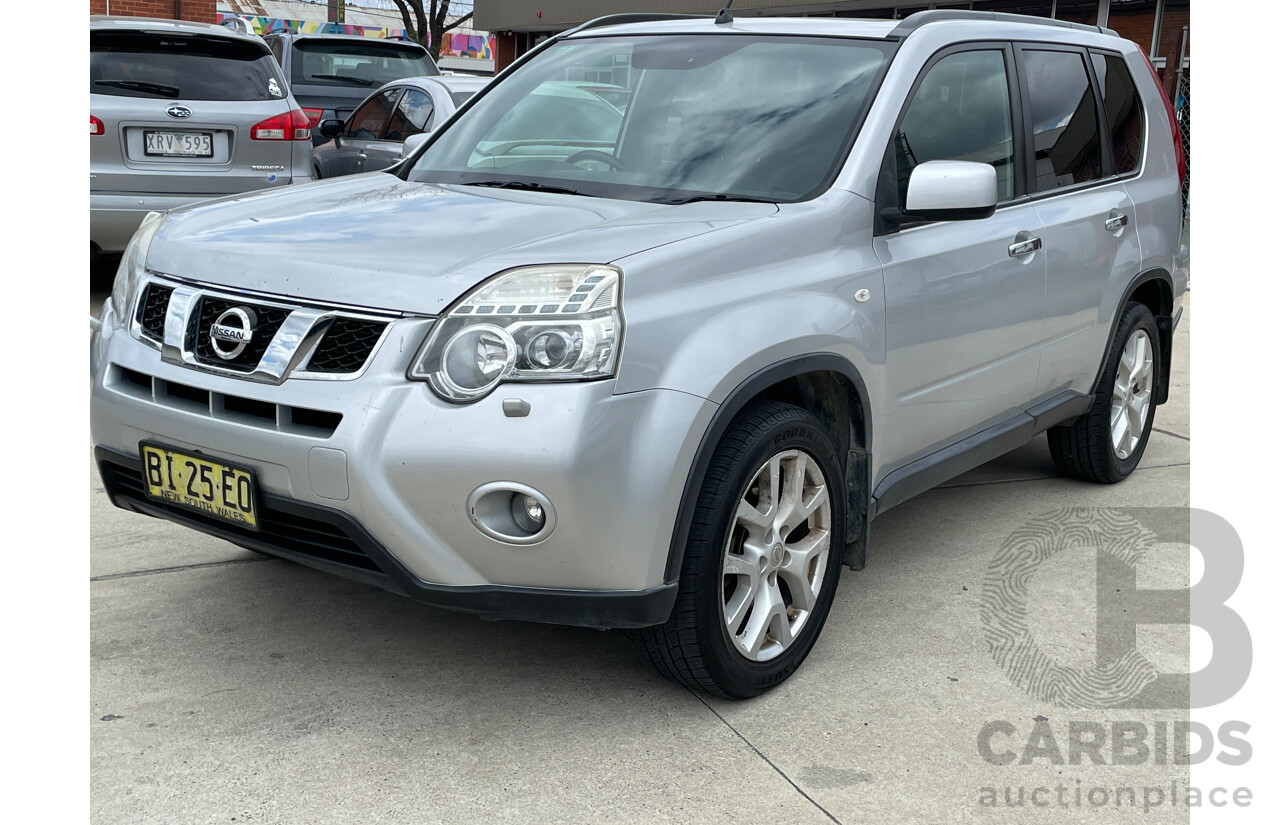 11/2010 Nissan X-Trail TL (4x4) T31 MY10 4d Wagon Silver 2.0L