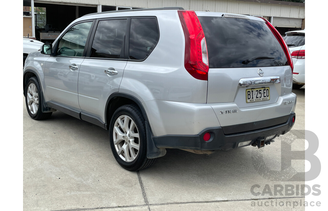 11/2010 Nissan X-Trail TL (4x4) T31 MY10 4d Wagon Silver 2.0L