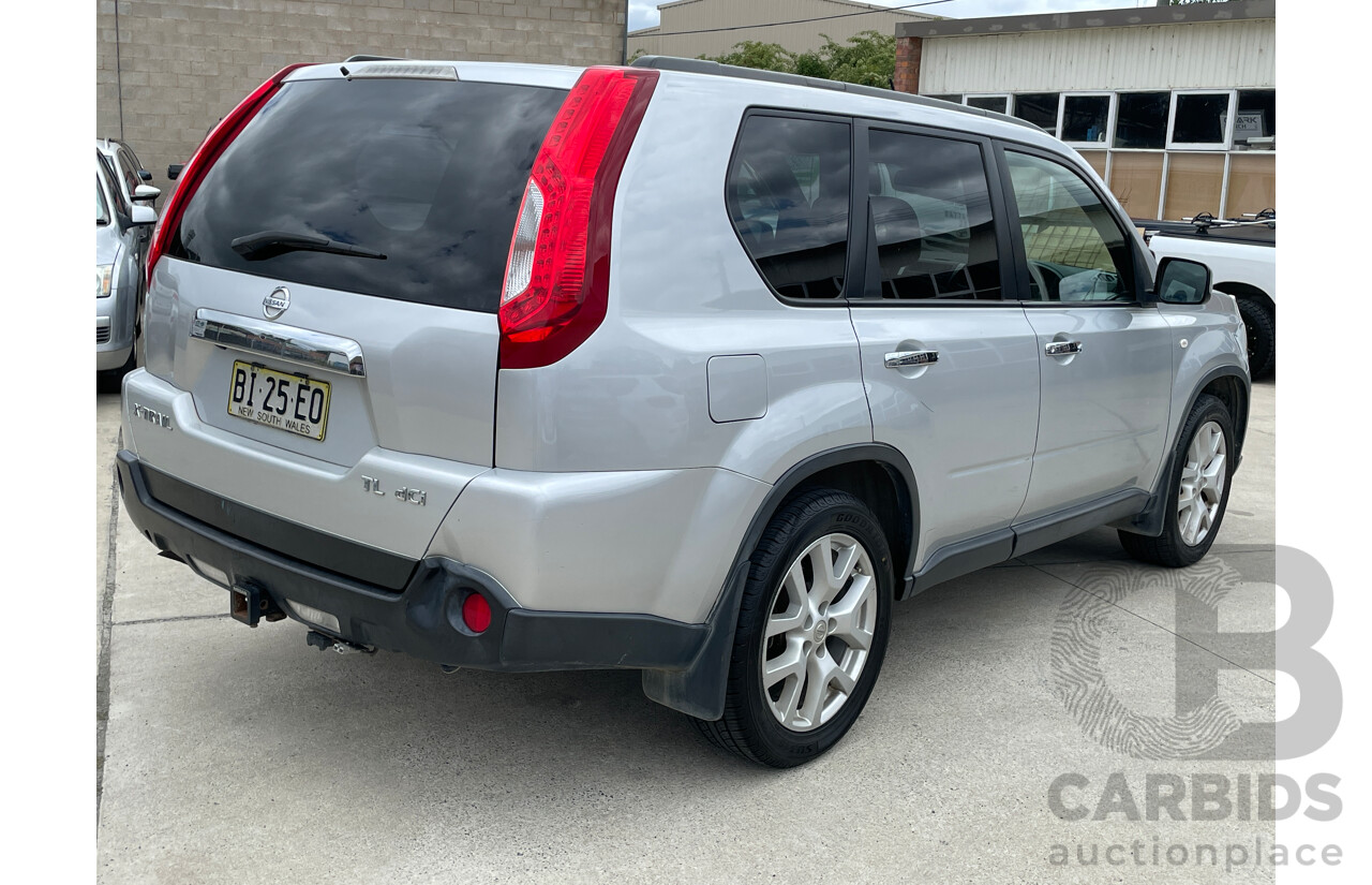 11/2010 Nissan X-Trail TL (4x4) T31 MY10 4d Wagon Silver 2.0L