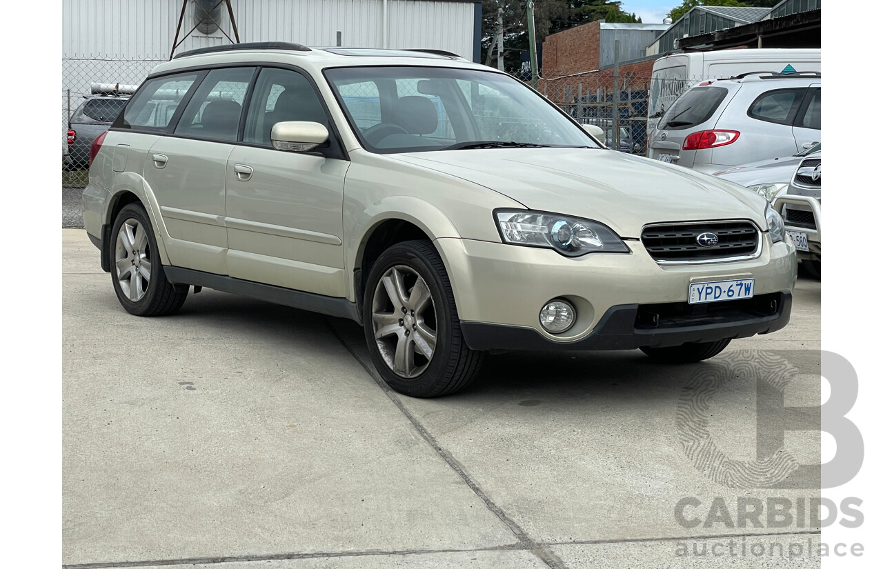 5/2005 Subaru Outback 3.0R Premium MY05 4d Wagon Gold 3.0L
