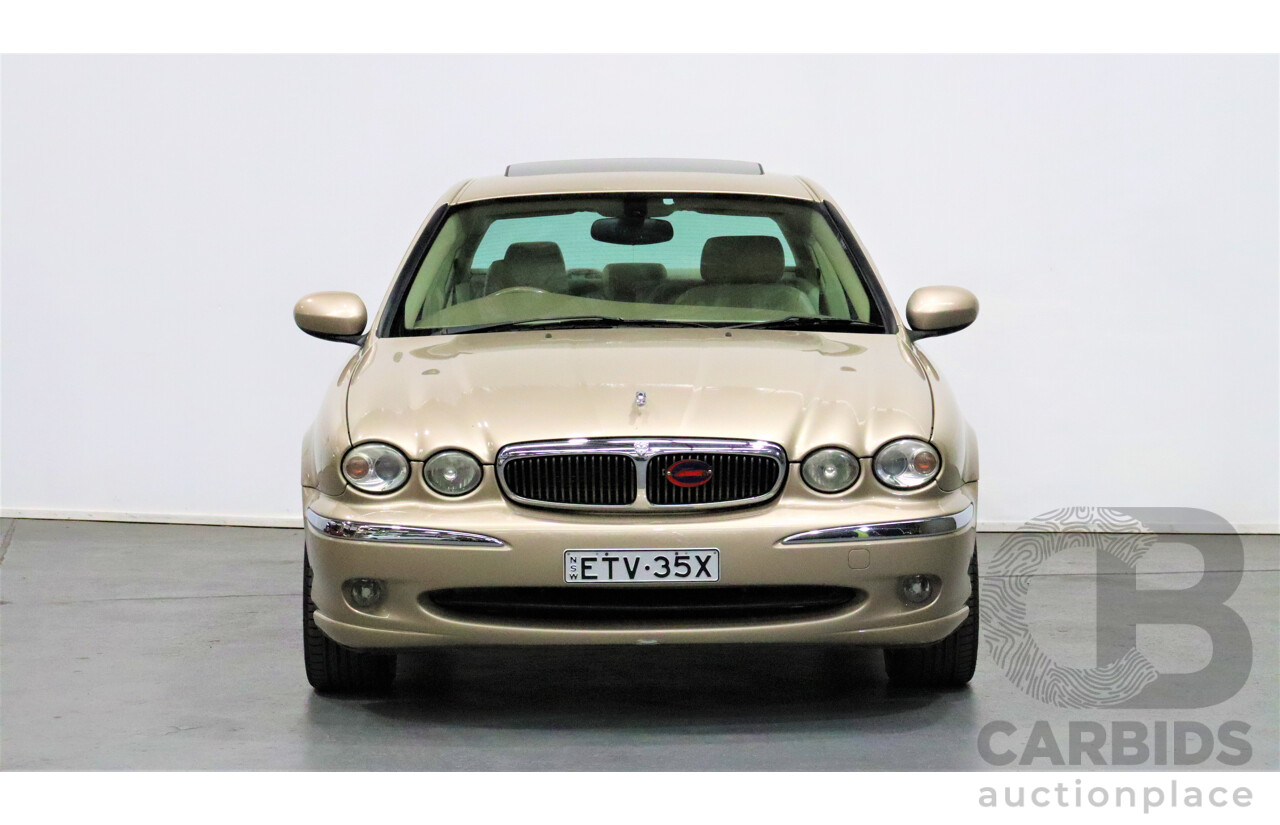 5/2002 Jaguar X Type SE AWD 4d Sedan Gold 3.0L V6