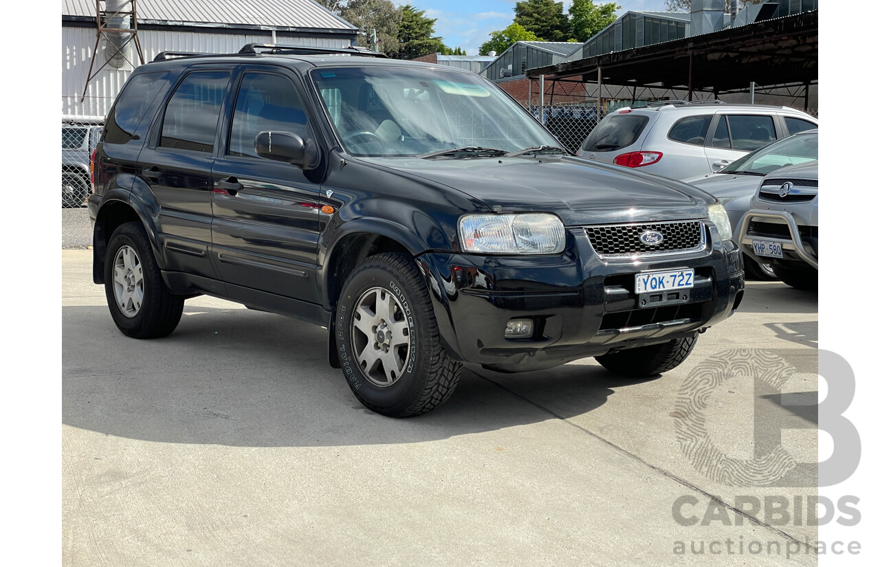 5/2004 Ford Escape Limited 4d Wagon Black 3.0L