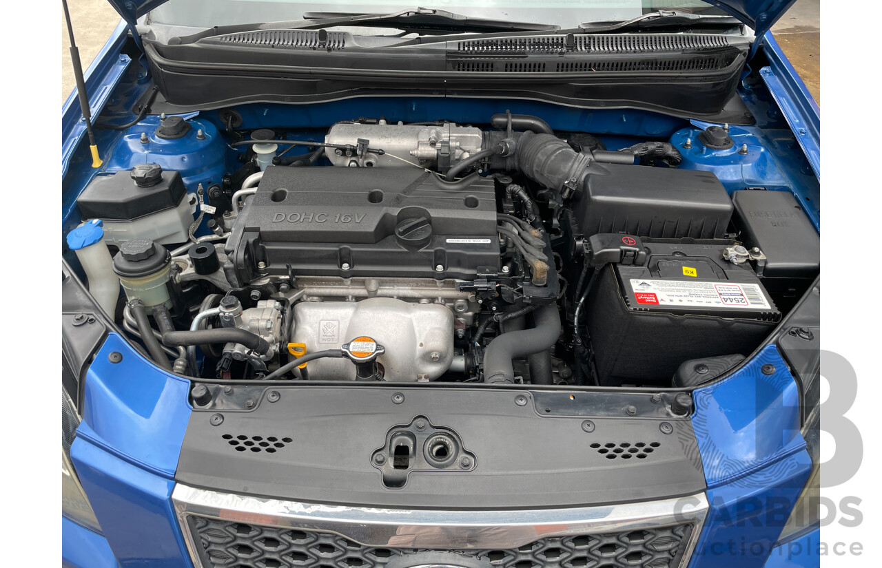 12/2009 Kia RIO EX JB 5d Hatchback Blue 1.6L