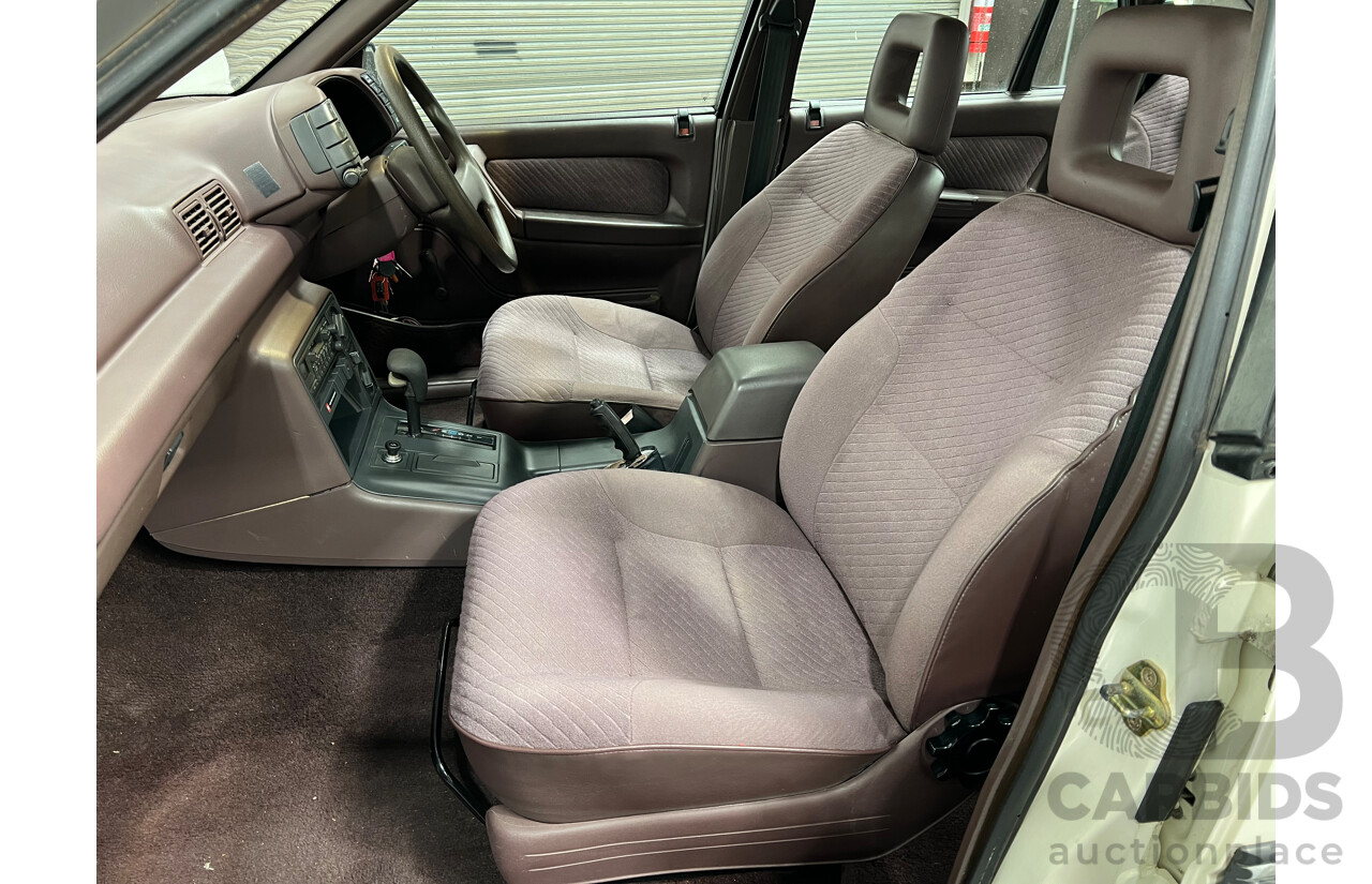 8/1990 Holden Berlina  VN 4d Sedan White 3.8L V6