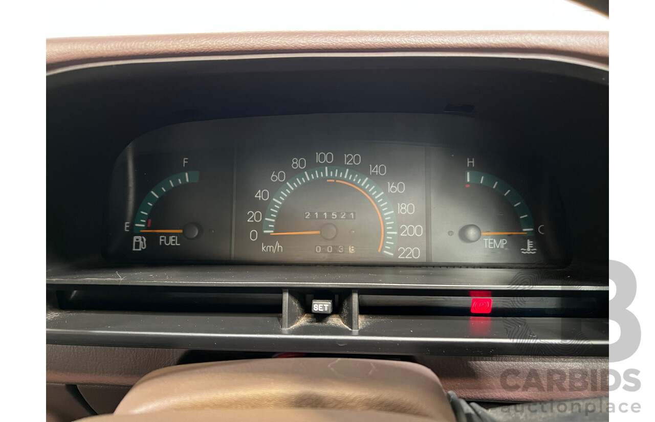 8/1990 Holden Berlina  VN 4d Sedan White 3.8L V6