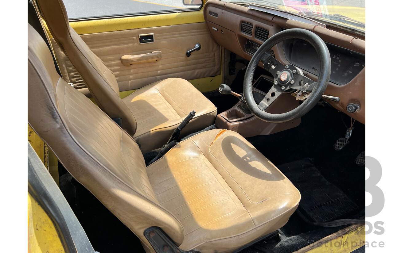 9/1978 Holden Gemini  TD Van Yellow 1.6L