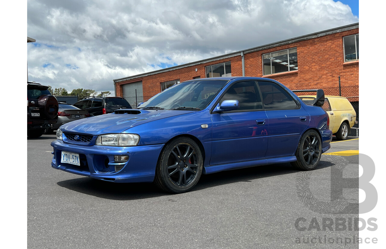 12/1997 Subaru Impreza WRX (awd)  4d Sedan Blue 2.0L Turbo
