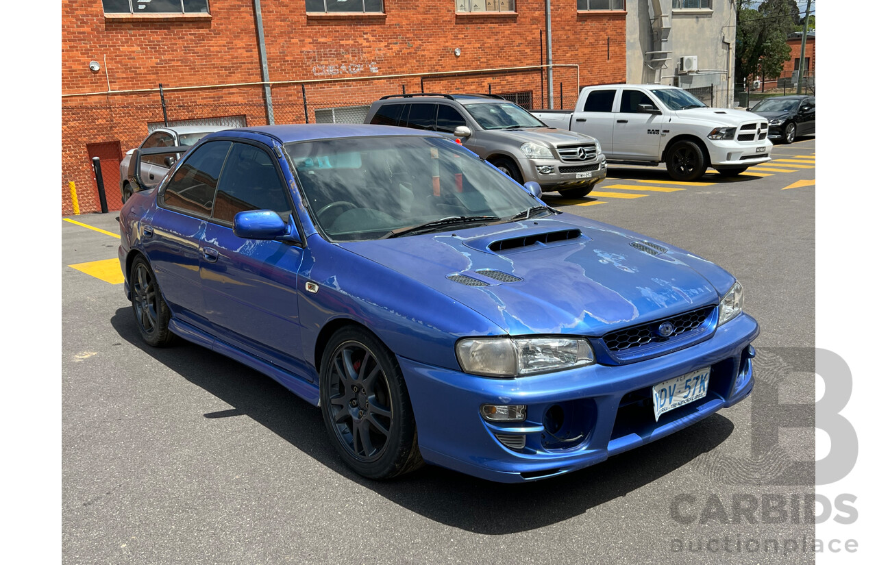12/1997 Subaru Impreza WRX (awd)  4d Sedan Blue 2.0L Turbo