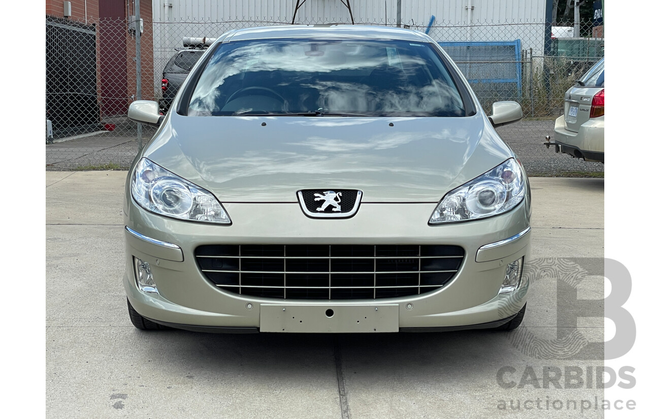 7/2009 Peugeot 407 ST HDi MY09 UPGRADE 4d Sedan Gold 2.0L