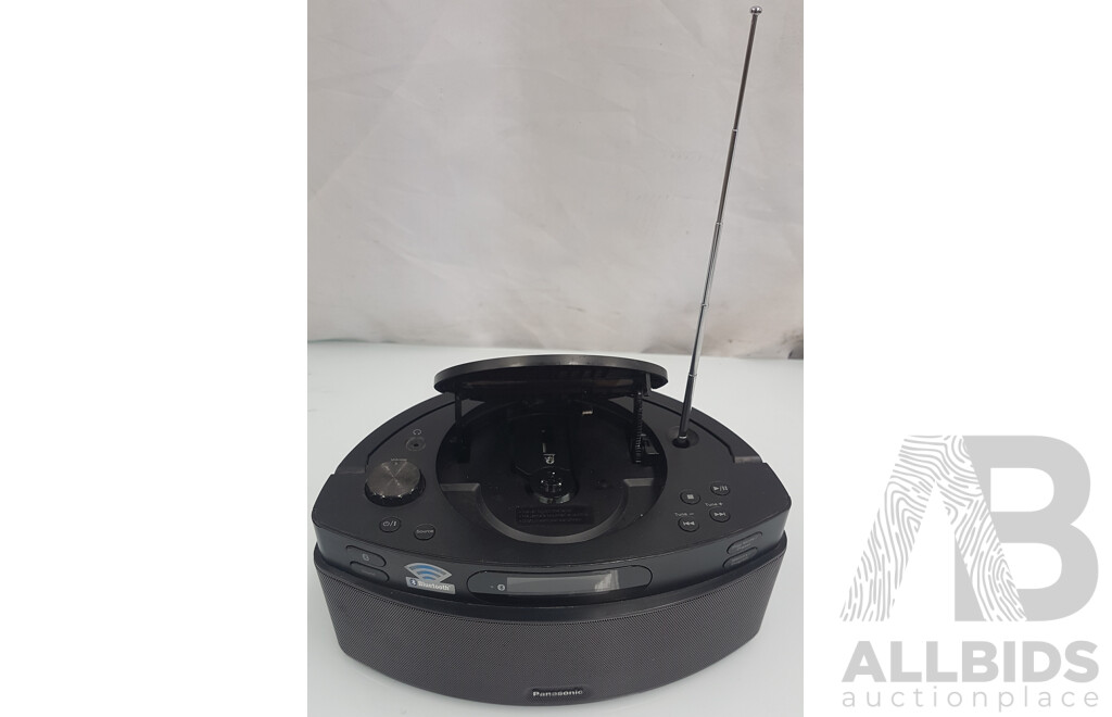 Panasonic Portable CD and Bluetooth System and Razer Kraken X Gaming Headset - Lot of 2 - Total ORP $169.98