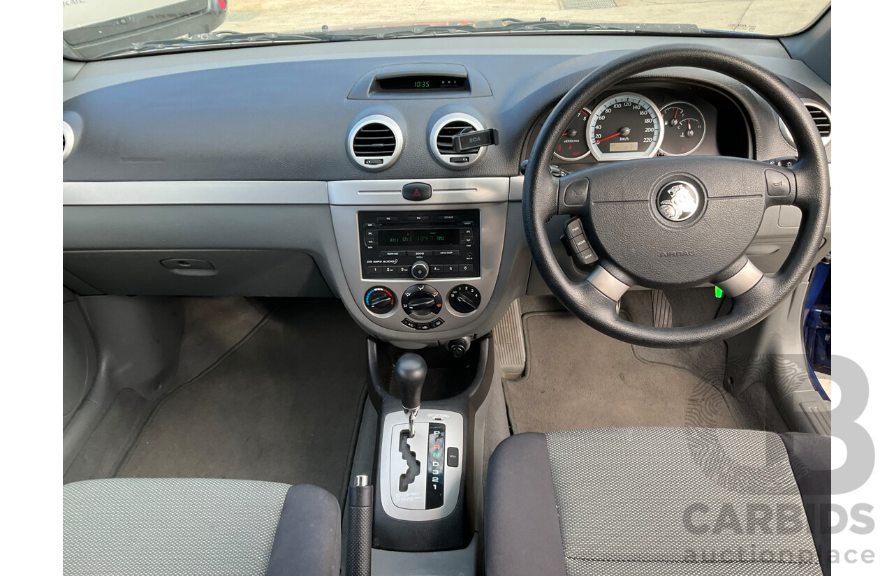 2/2008 Holden Viva  JF MY08 UPGRADE 4d Wagon Blue 1.8L