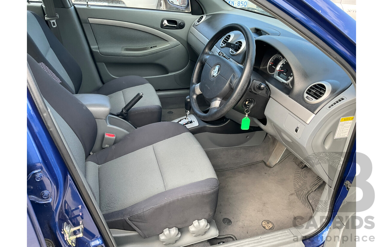 2/2008 Holden Viva  JF MY08 UPGRADE 4d Wagon Blue 1.8L